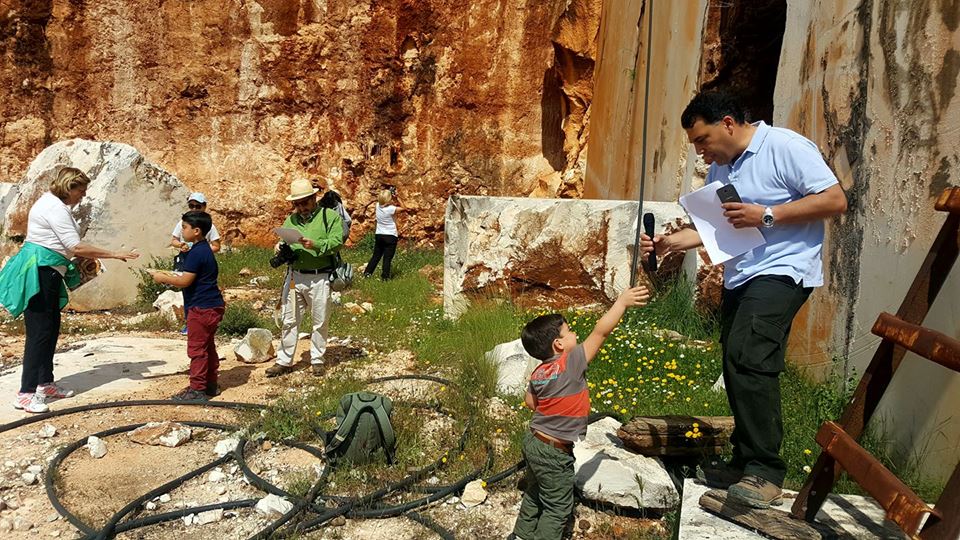Excursión a las canteras contemporáneas del cerro de las Chozas.